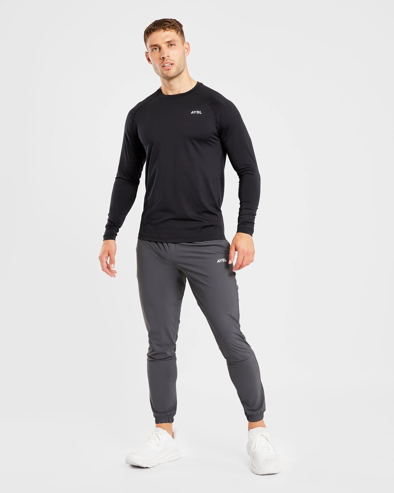 Ascend Cuff Joggers - Charcoal - Image 3