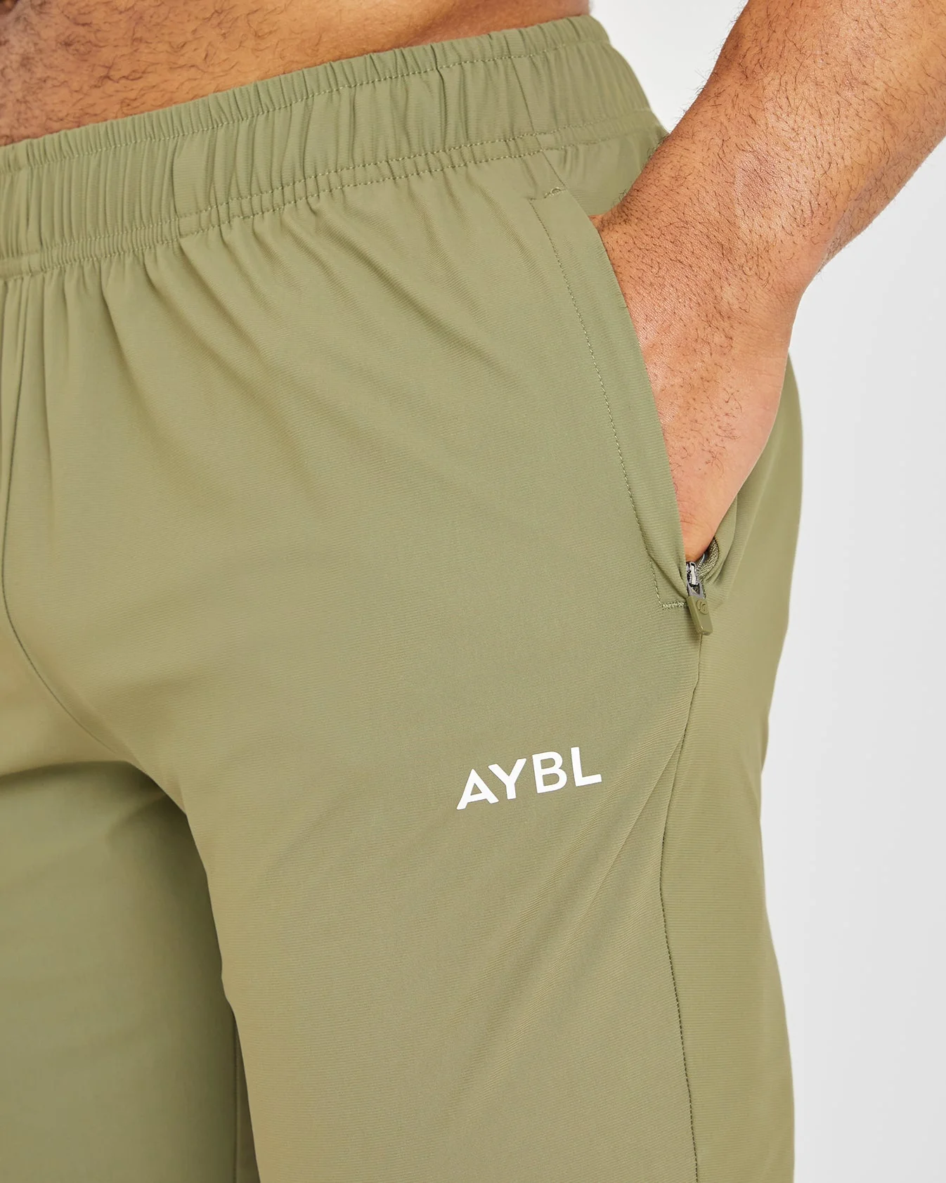 Ascend Zip Joggers - Olive Vert - Image 5
