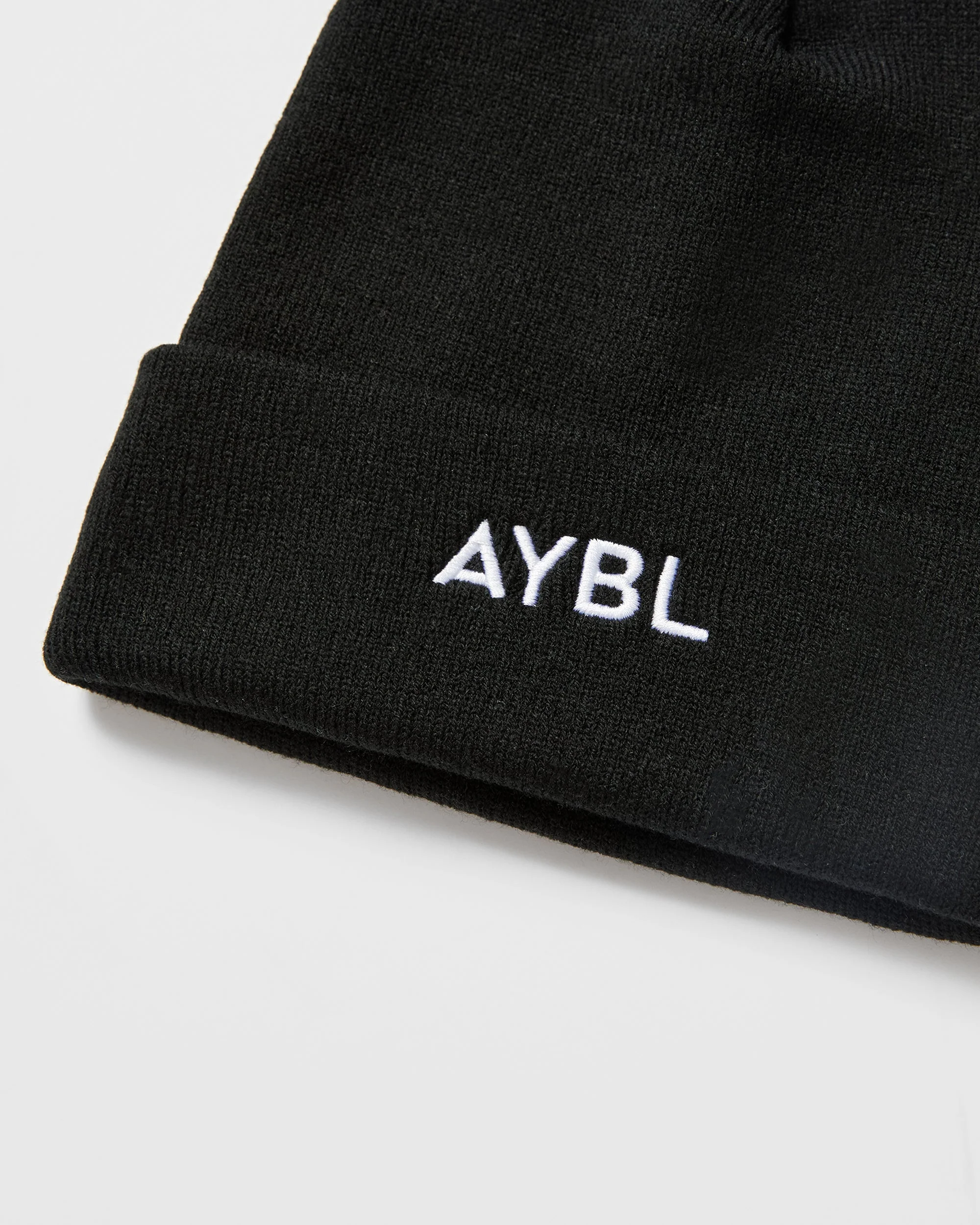 Embroidered Beanie - Noir - Image 3