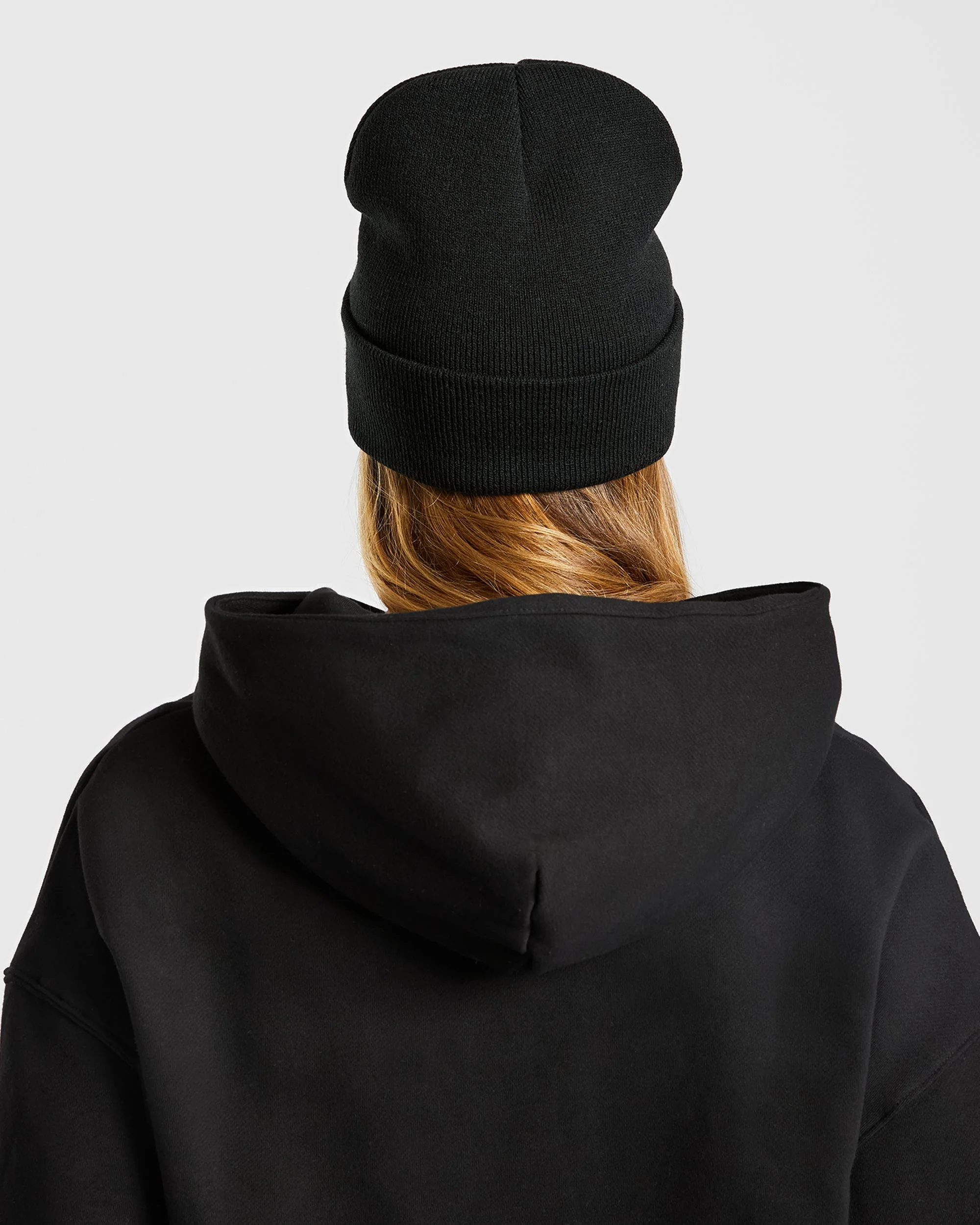 Embroidered Beanie - Noir - Image 5