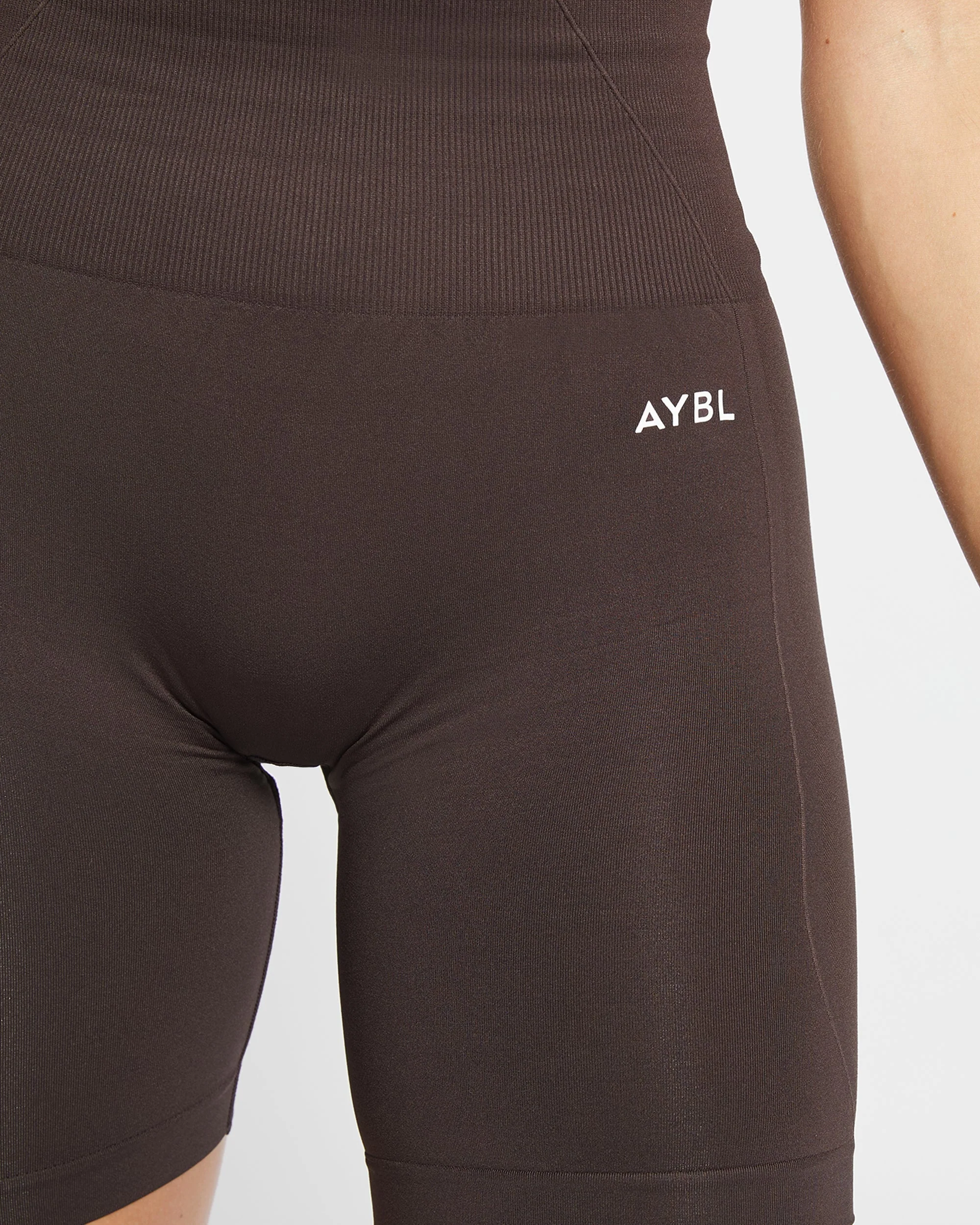 Empower Seamless Cycling Shorts - Cocoa Marron - Image 5