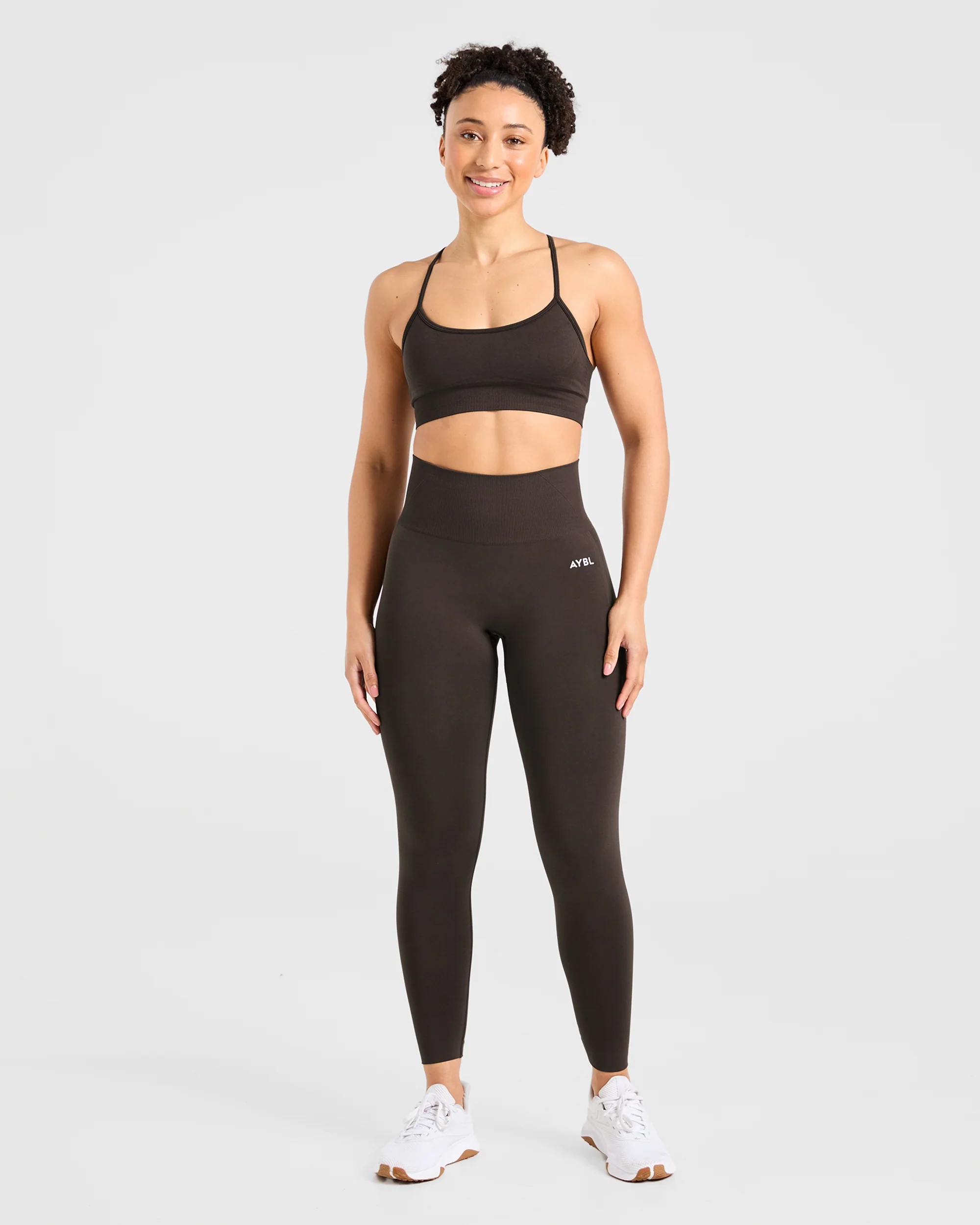 Empower Seamless Leggings - Cocoa Marron - Image 4