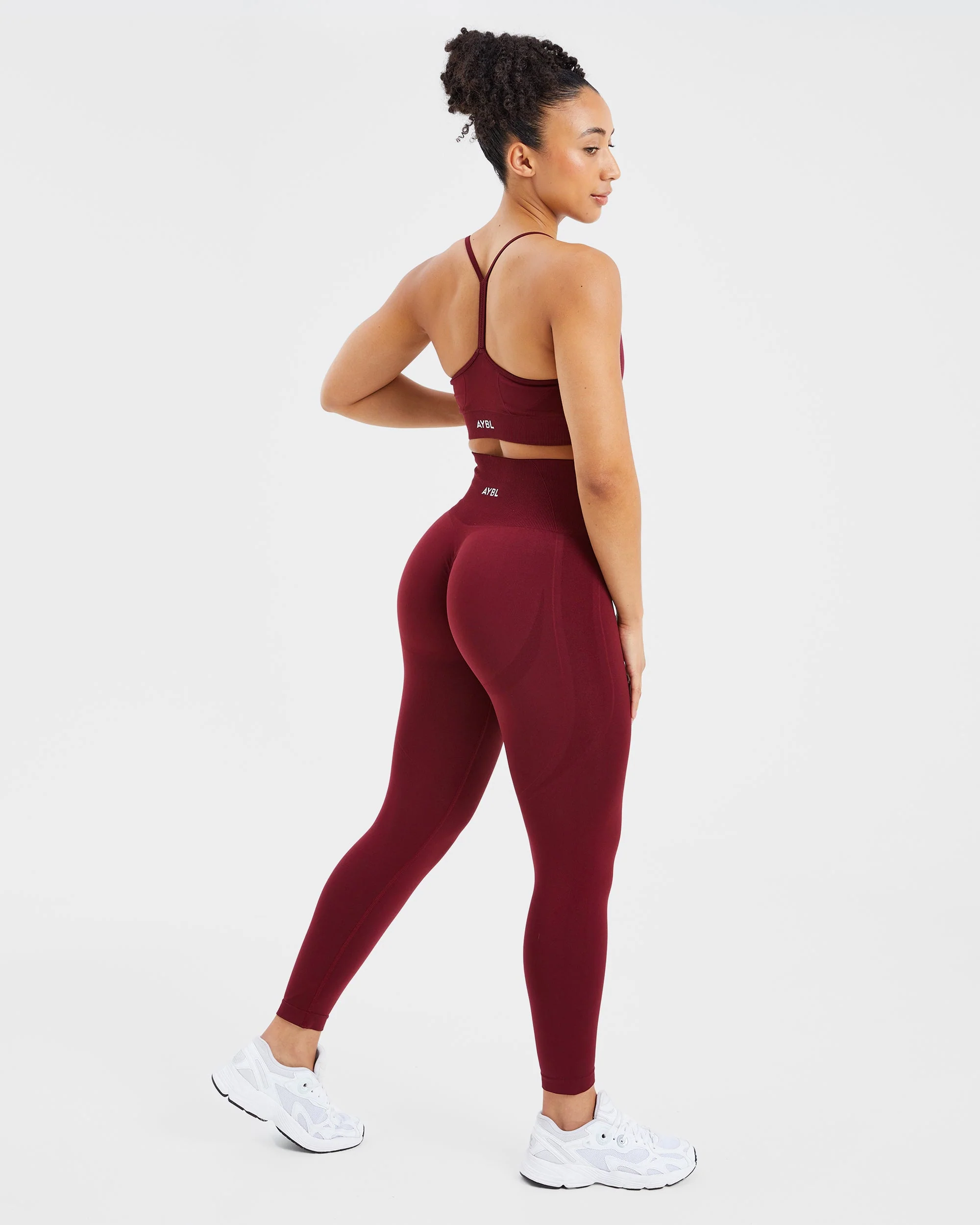 Empower Seamless Leggings - Rouge Wine - Image 3