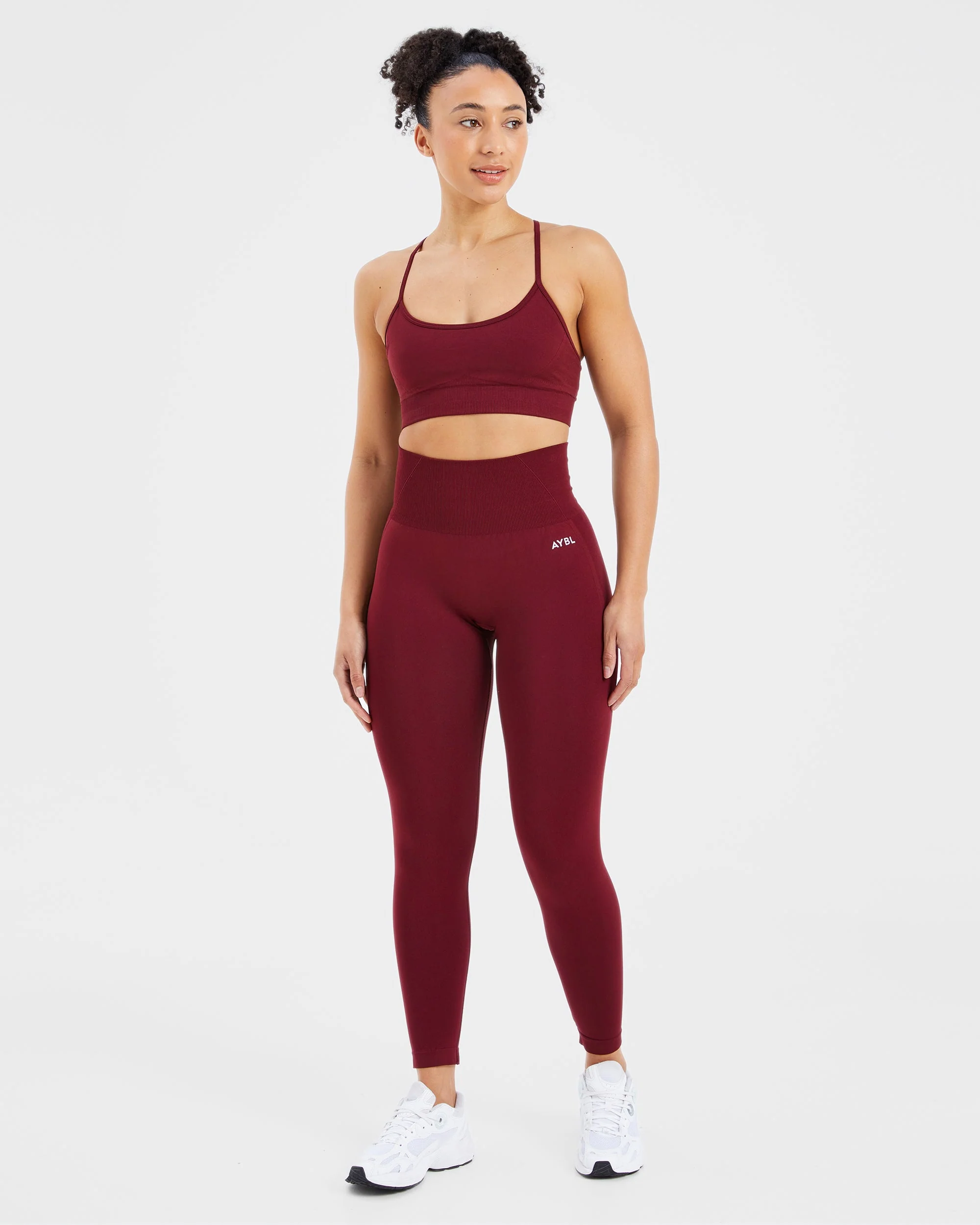 Empower Seamless Leggings - Rouge Wine - Image 4
