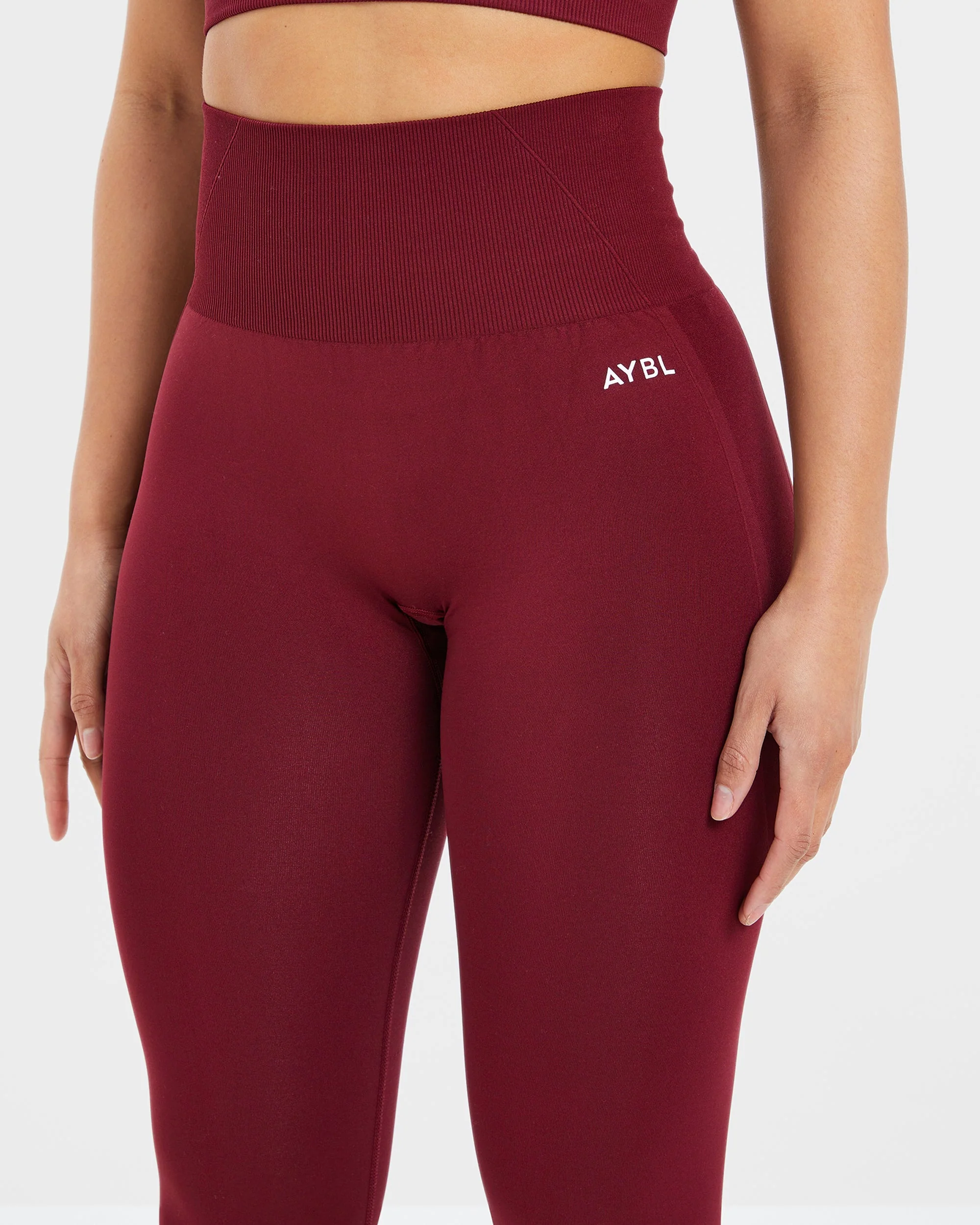Empower Seamless Leggings - Rouge Wine - Image 5