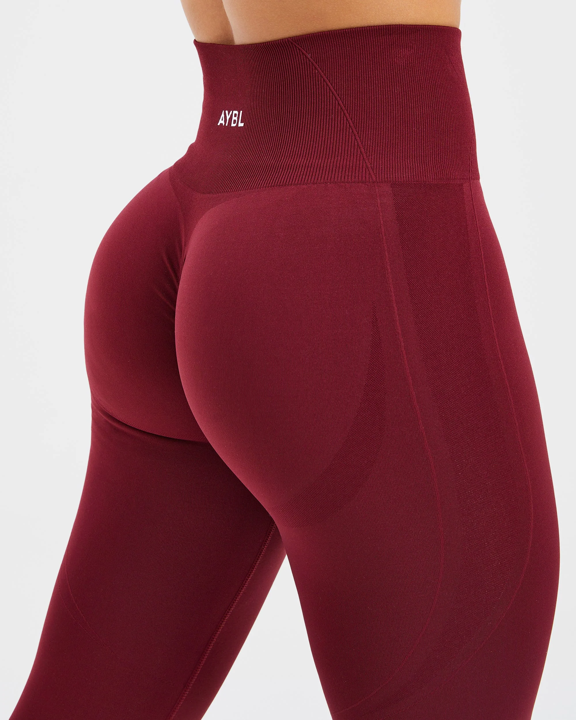 Empower Seamless Leggings - Rouge Wine - Image 6