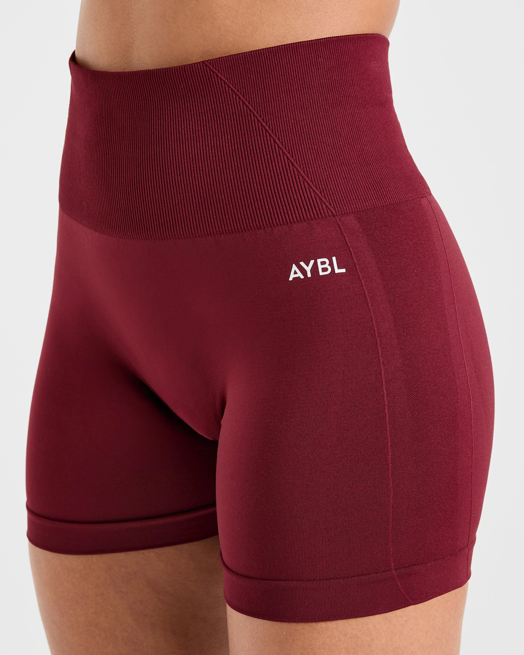 Empower Seamless Shorts - Rouge Wine - Image 5