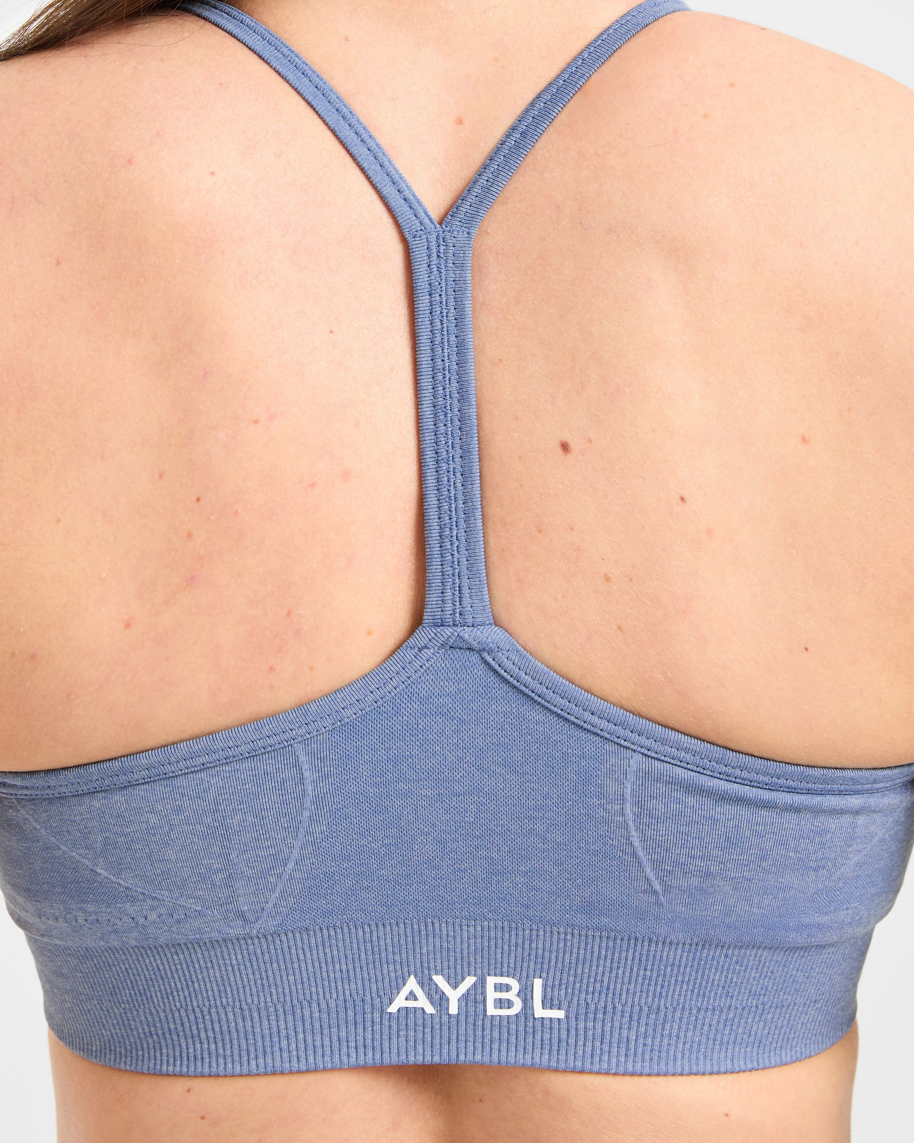 Empower Seamless Sports Bra - Bleu Marl - Image 6