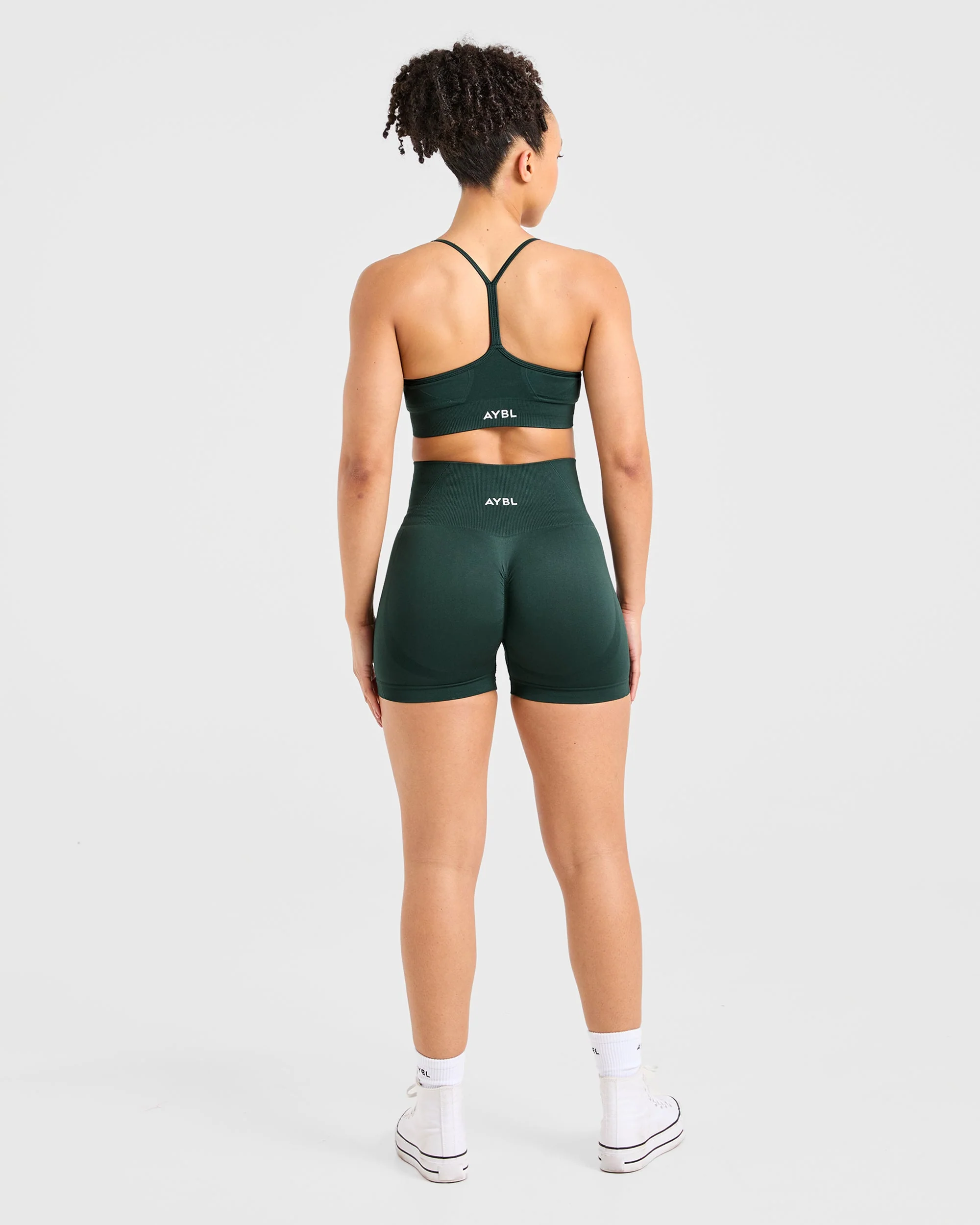 Empower Seamless Sports Bra - Dark Vert - Image 4