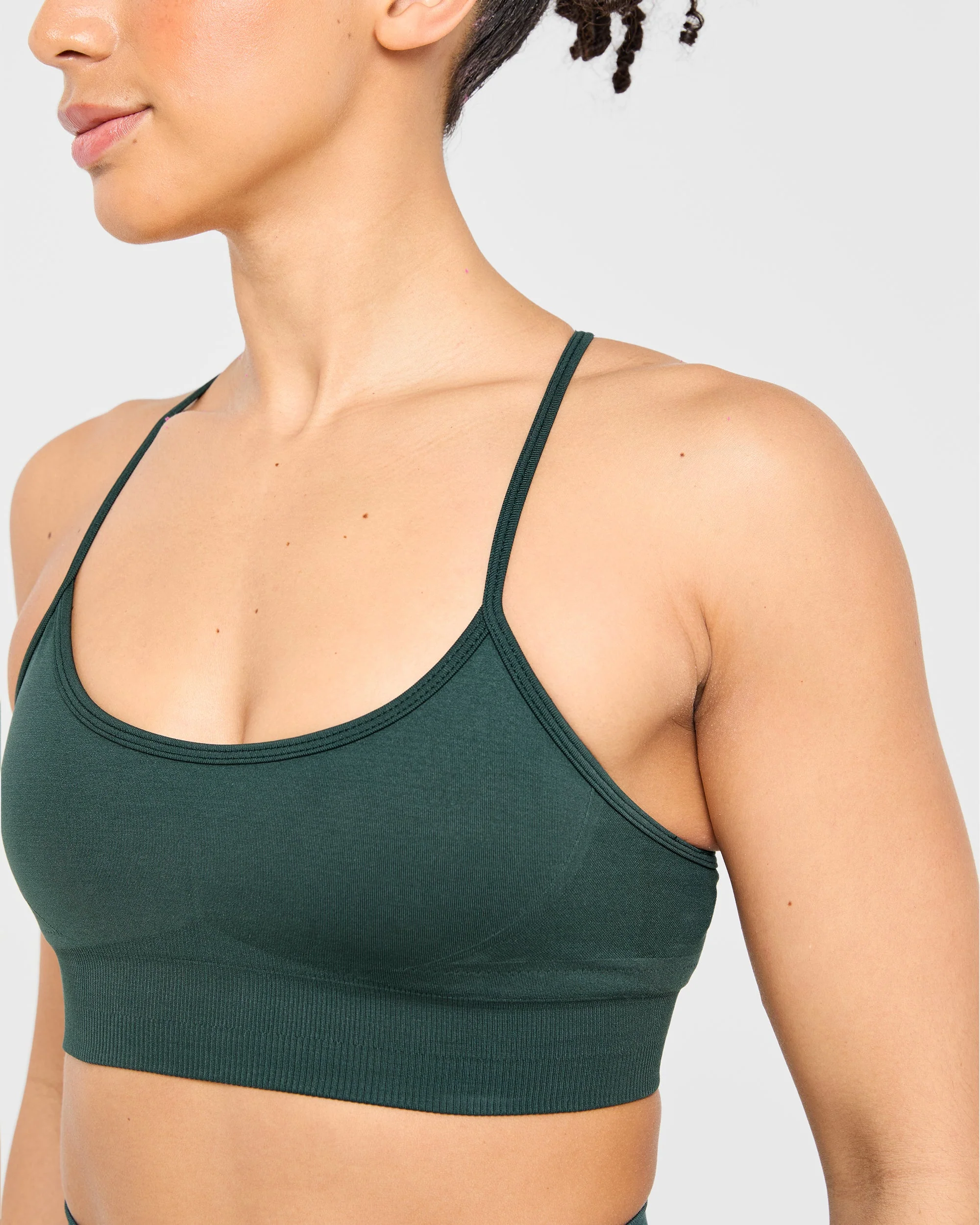 Empower Seamless Sports Bra - Dark Vert - Image 5