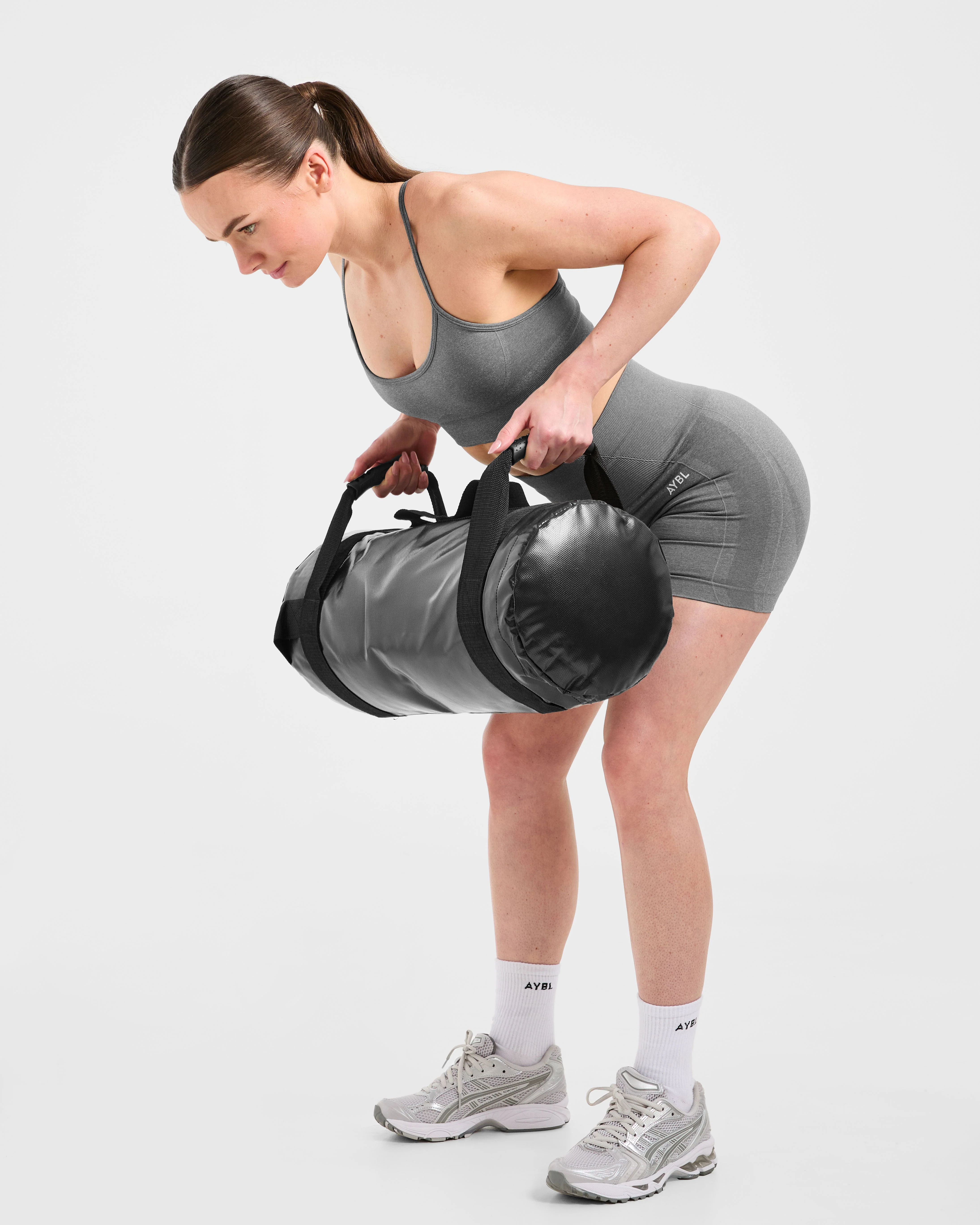 Empower Seamless Sports Bra - Gris Marl - Image 7