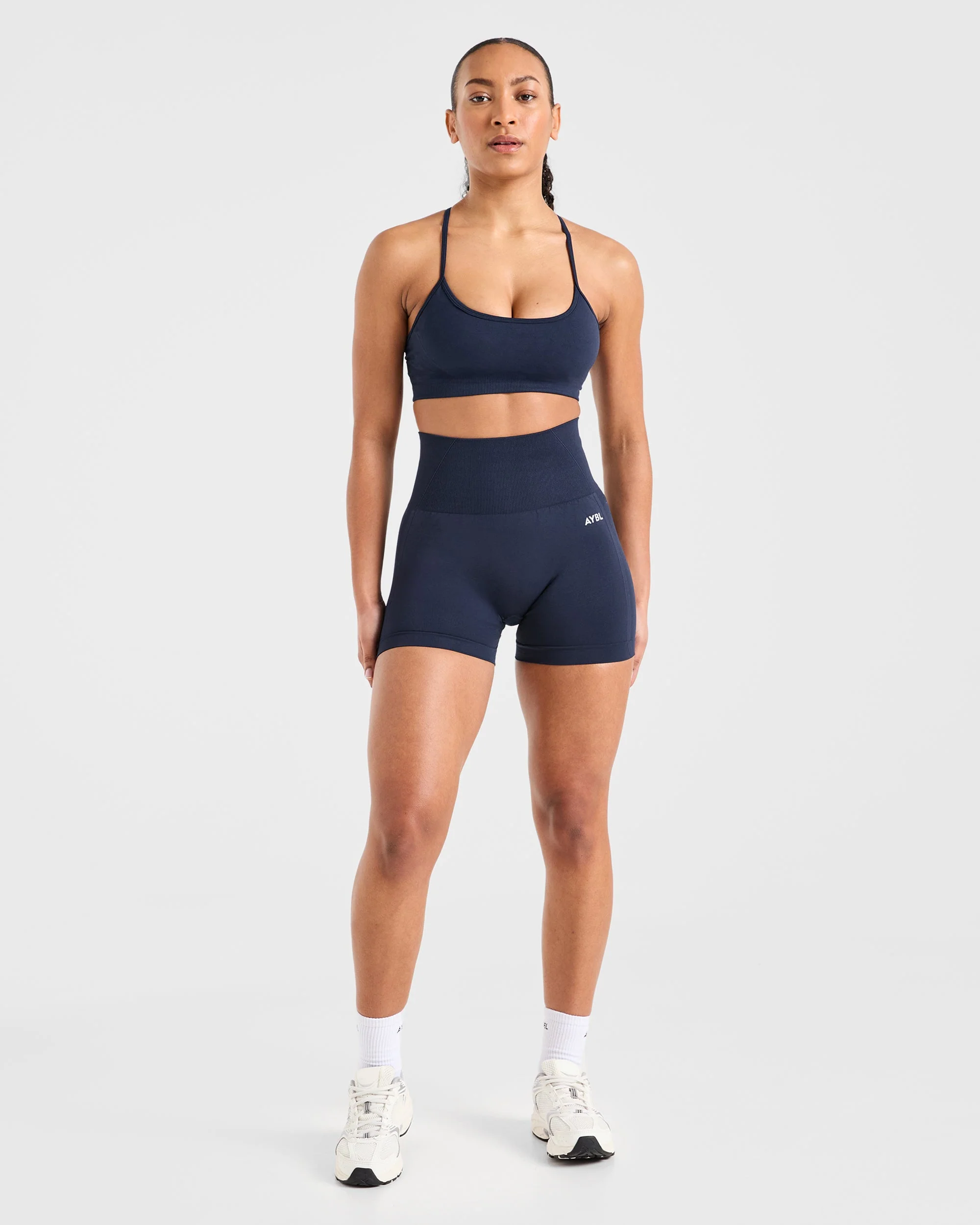 Empower Seamless Sports Bra - Navy - Image 3