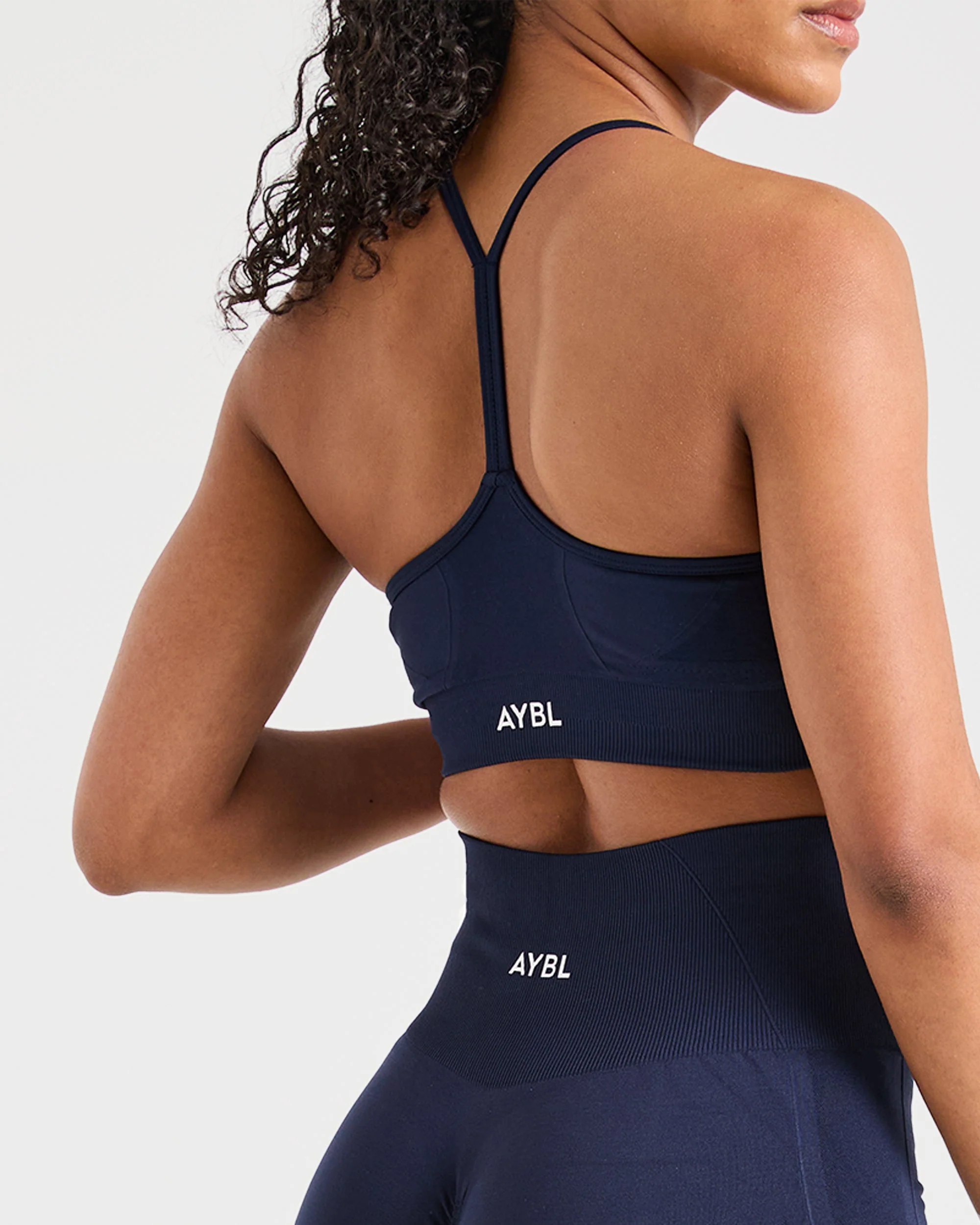 Empower Seamless Sports Bra - Navy - Image 6