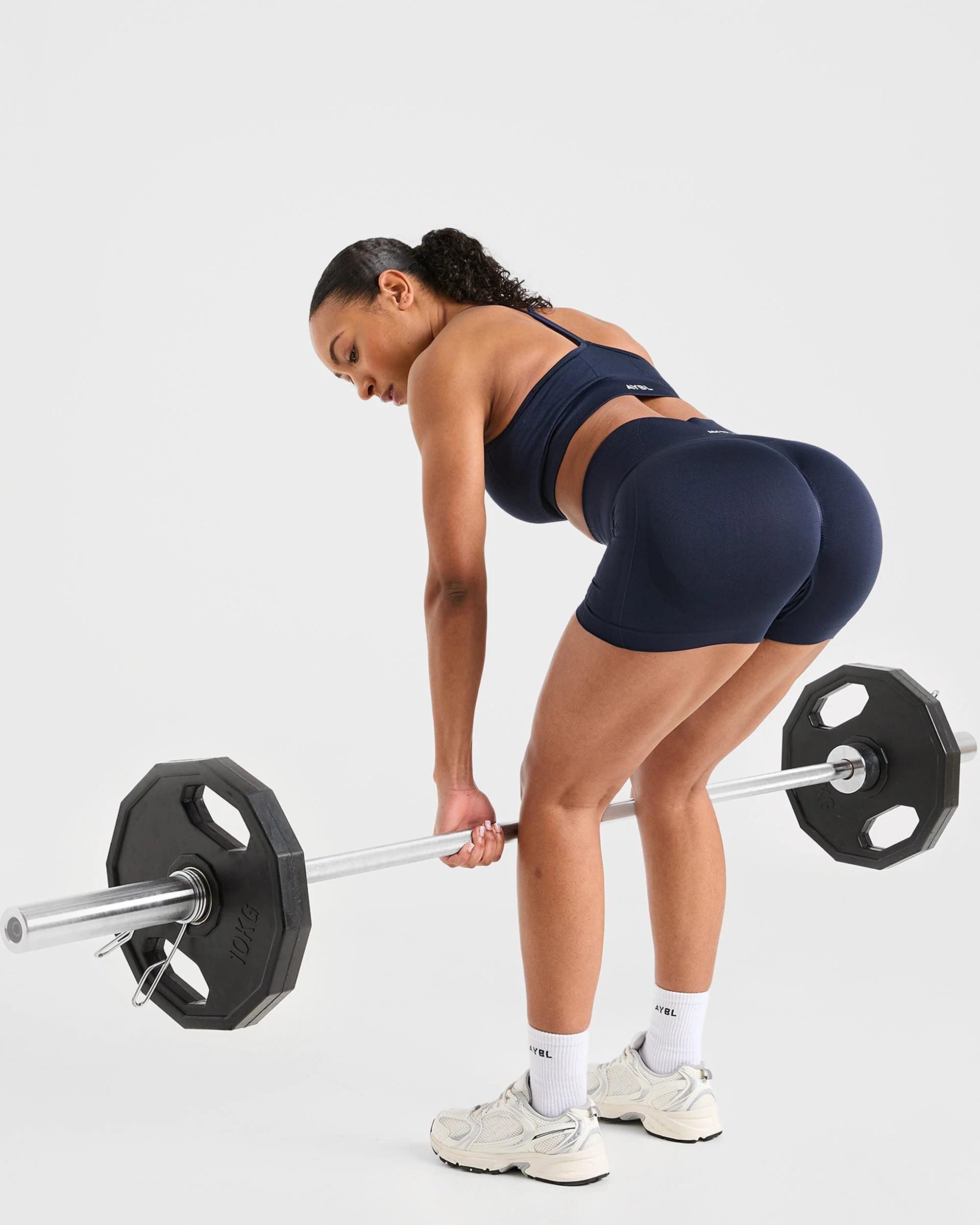 Empower Seamless Sports Bra - Navy - Image 7