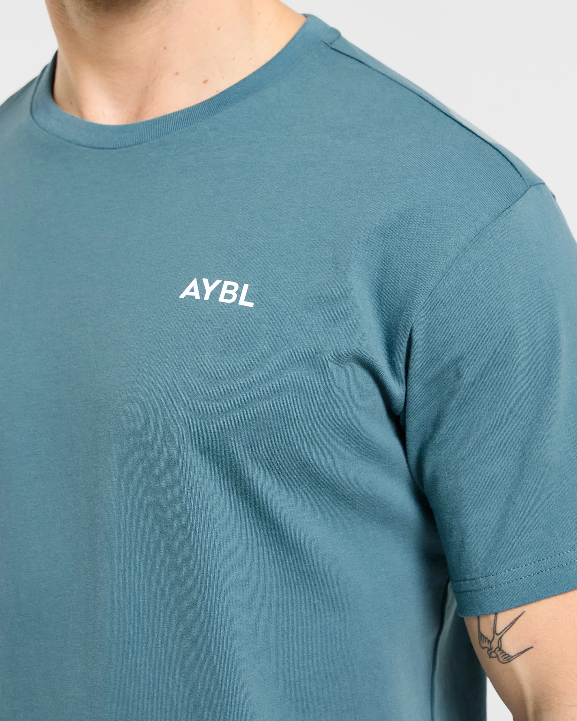 Essential T Shirt - Atlantic Teal - Image 6