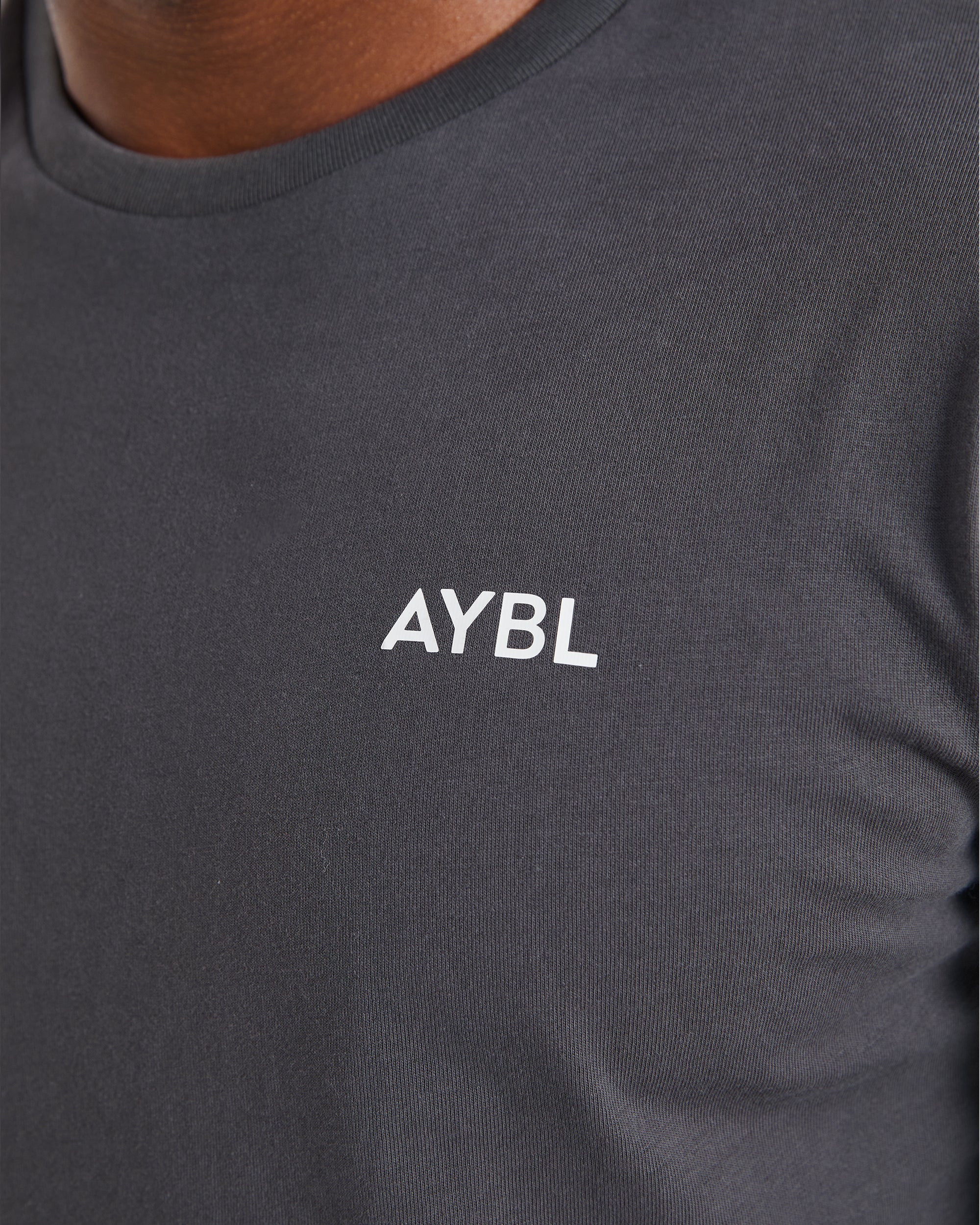 Essential T Shirt - Charcoal - Image 6