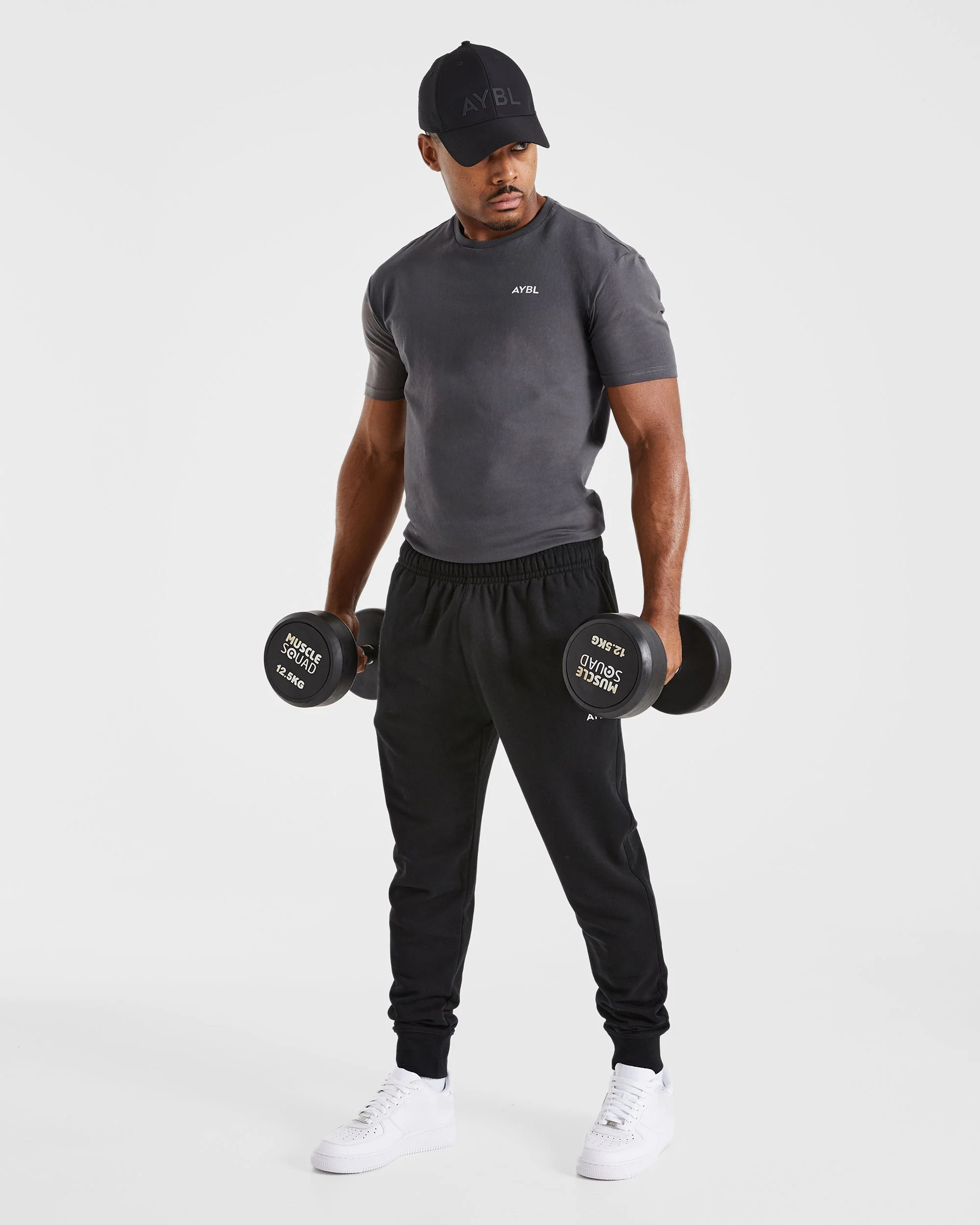 Essential T Shirt - Charcoal - Image 7