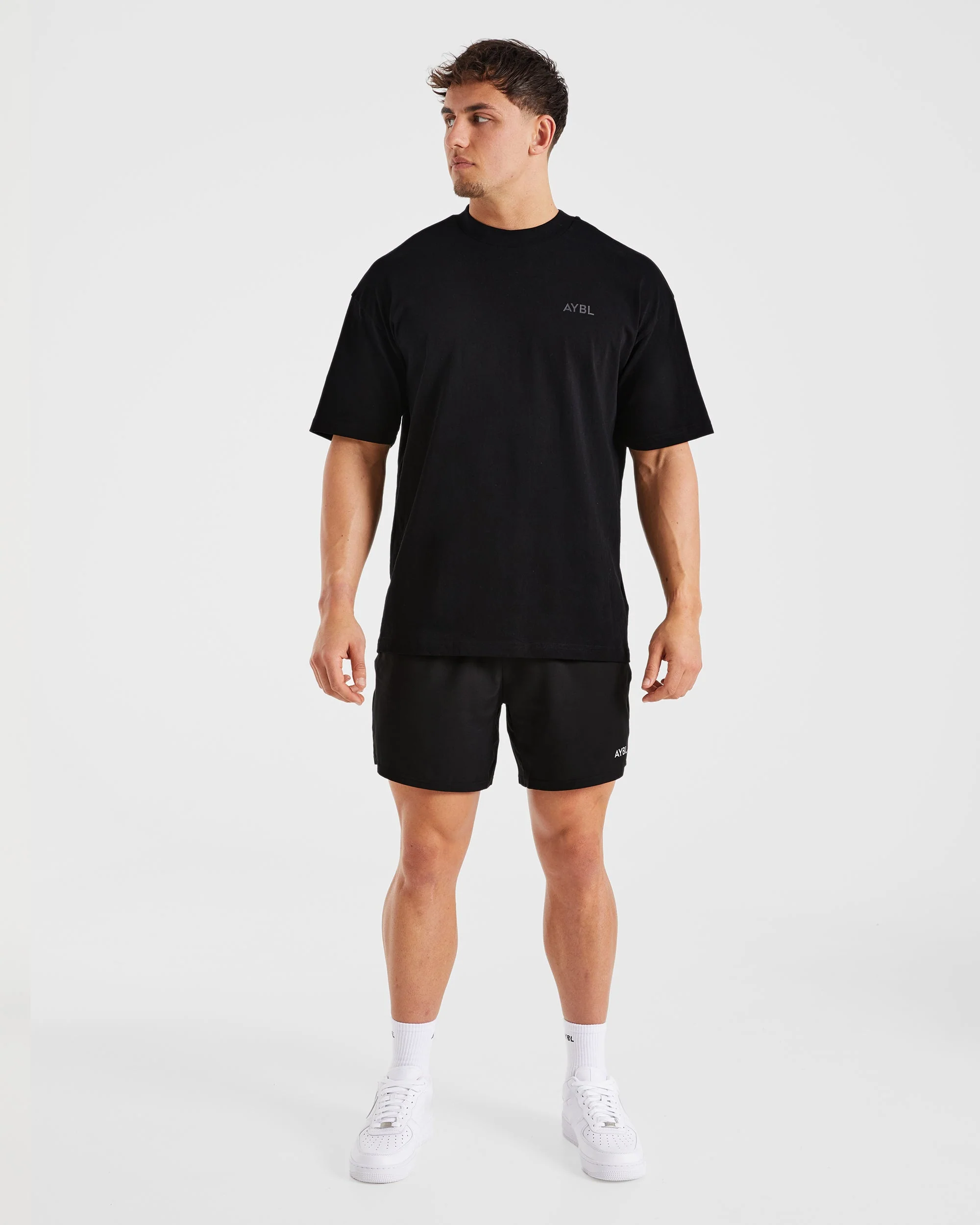 Essential Oversized T Shirt - Noir - Image 3