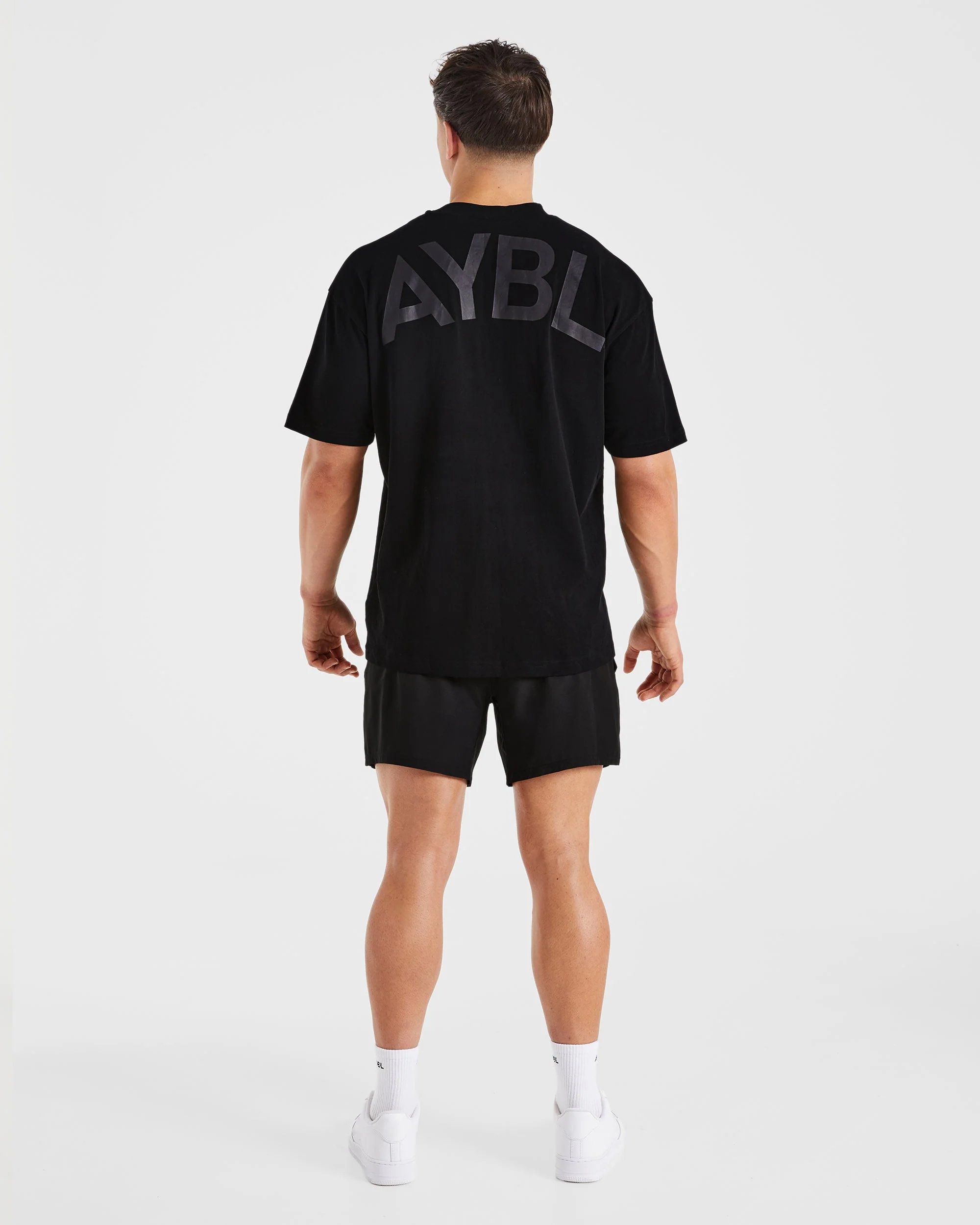 Essential Oversized T Shirt - Noir - Image 4