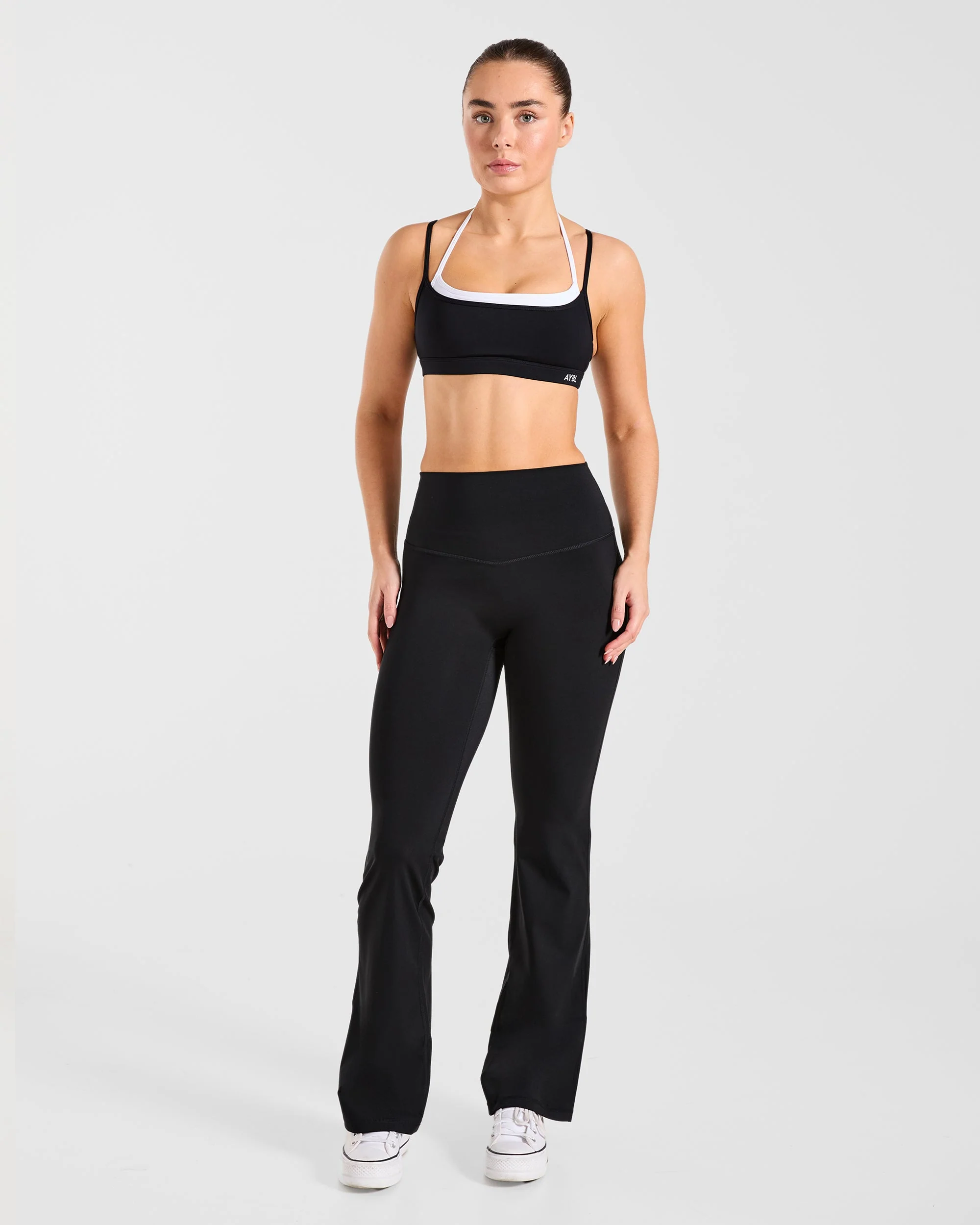 Sculpt Flared Leggings - Noir - Image 3