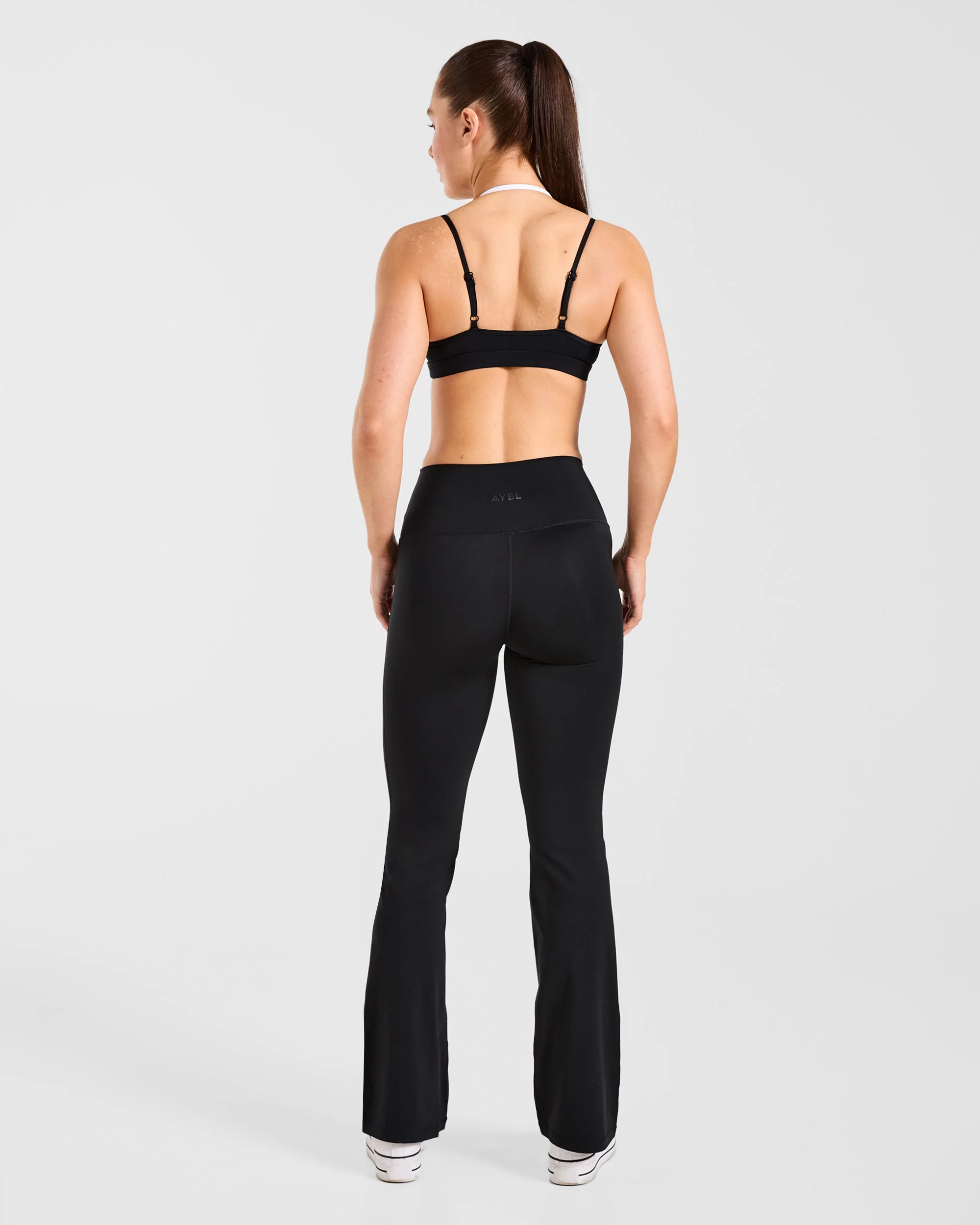 Sculpt Flared Leggings - Noir - Image 4