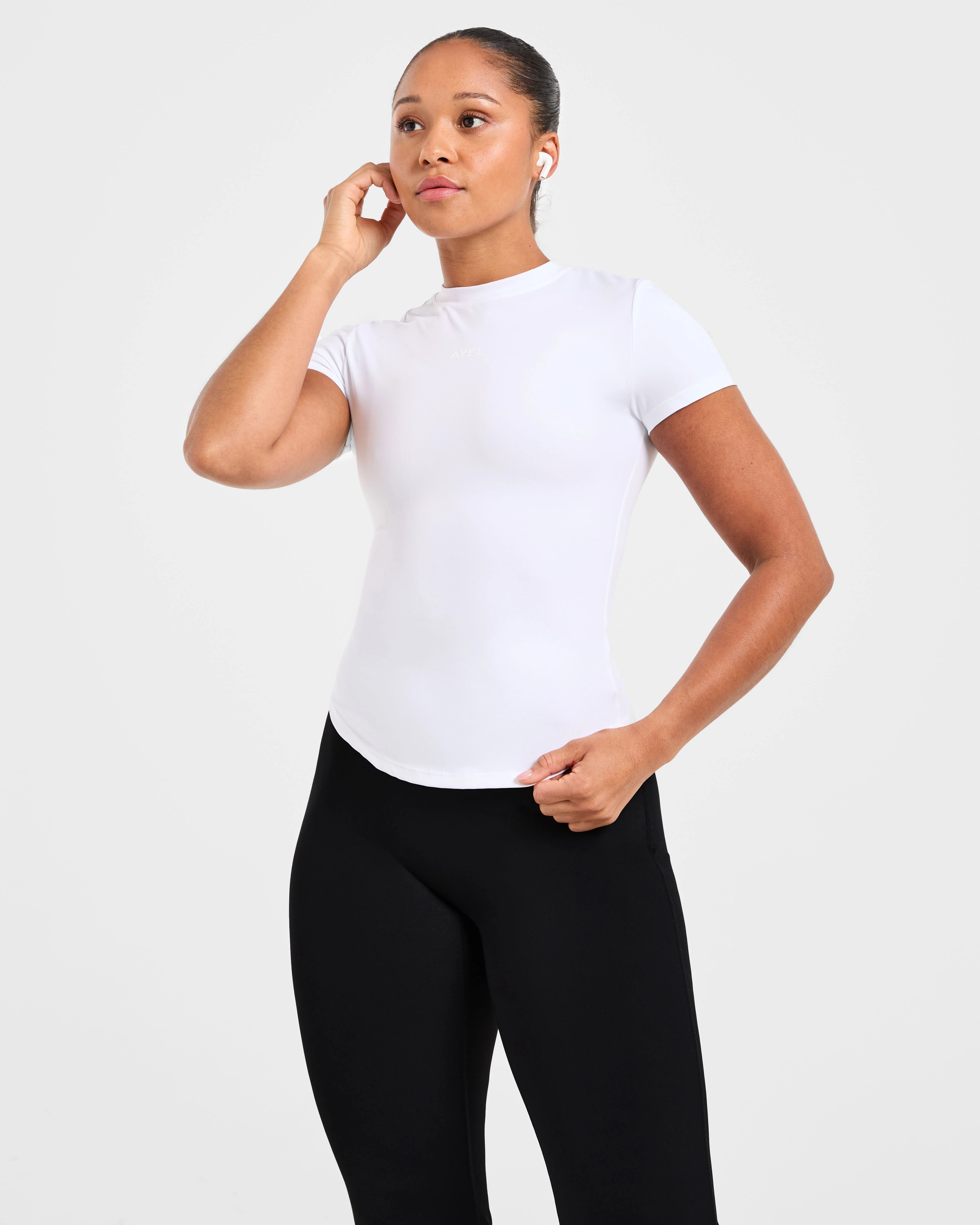 Sculpt T Shirt - Blanc - Image 8