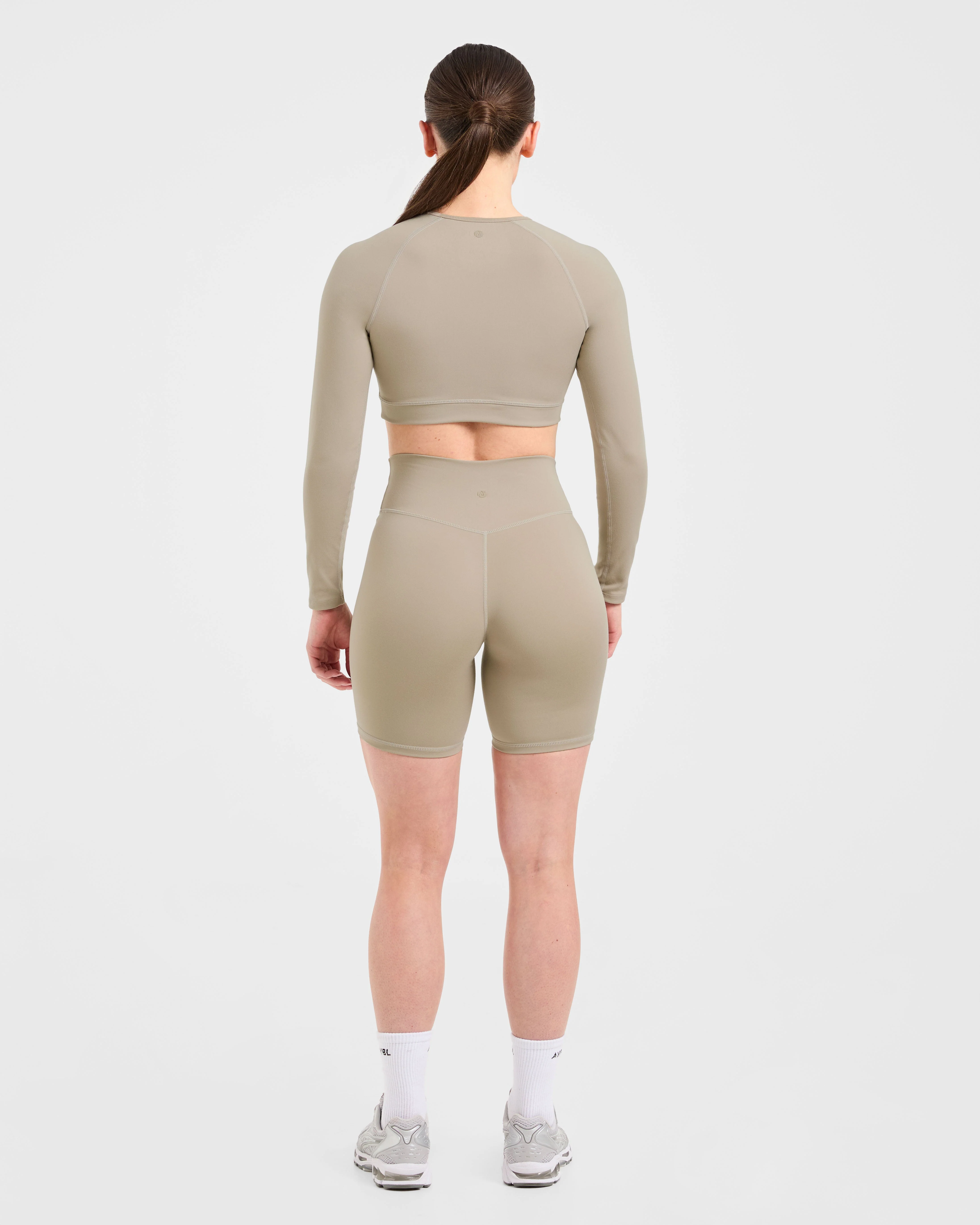 Staple Cycling Shorts - Muted Taupe - Image 4