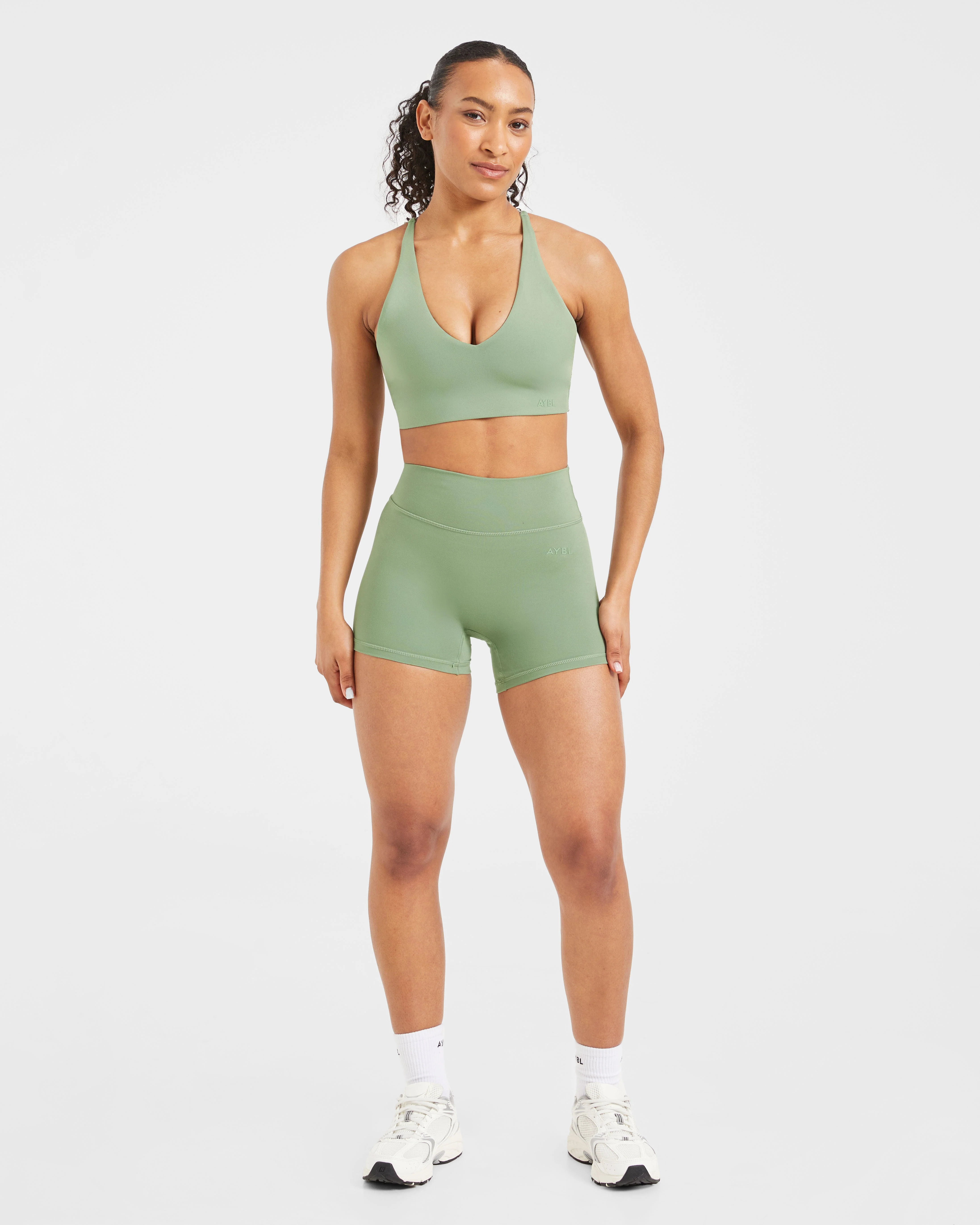 Staple Shorts - Olive Vert - Image 3