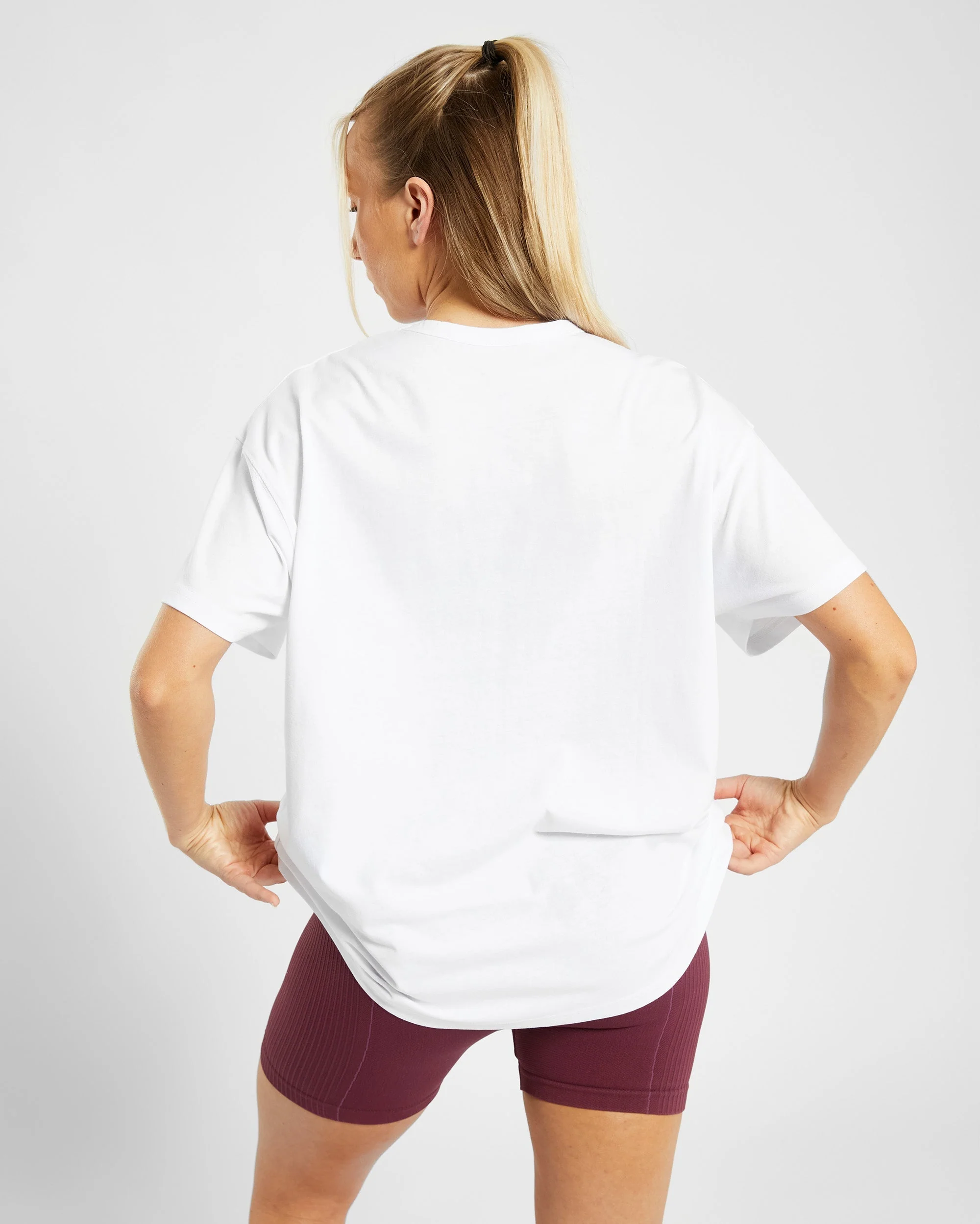 Varsity Oversized T Shirt - Blanc - Image 10