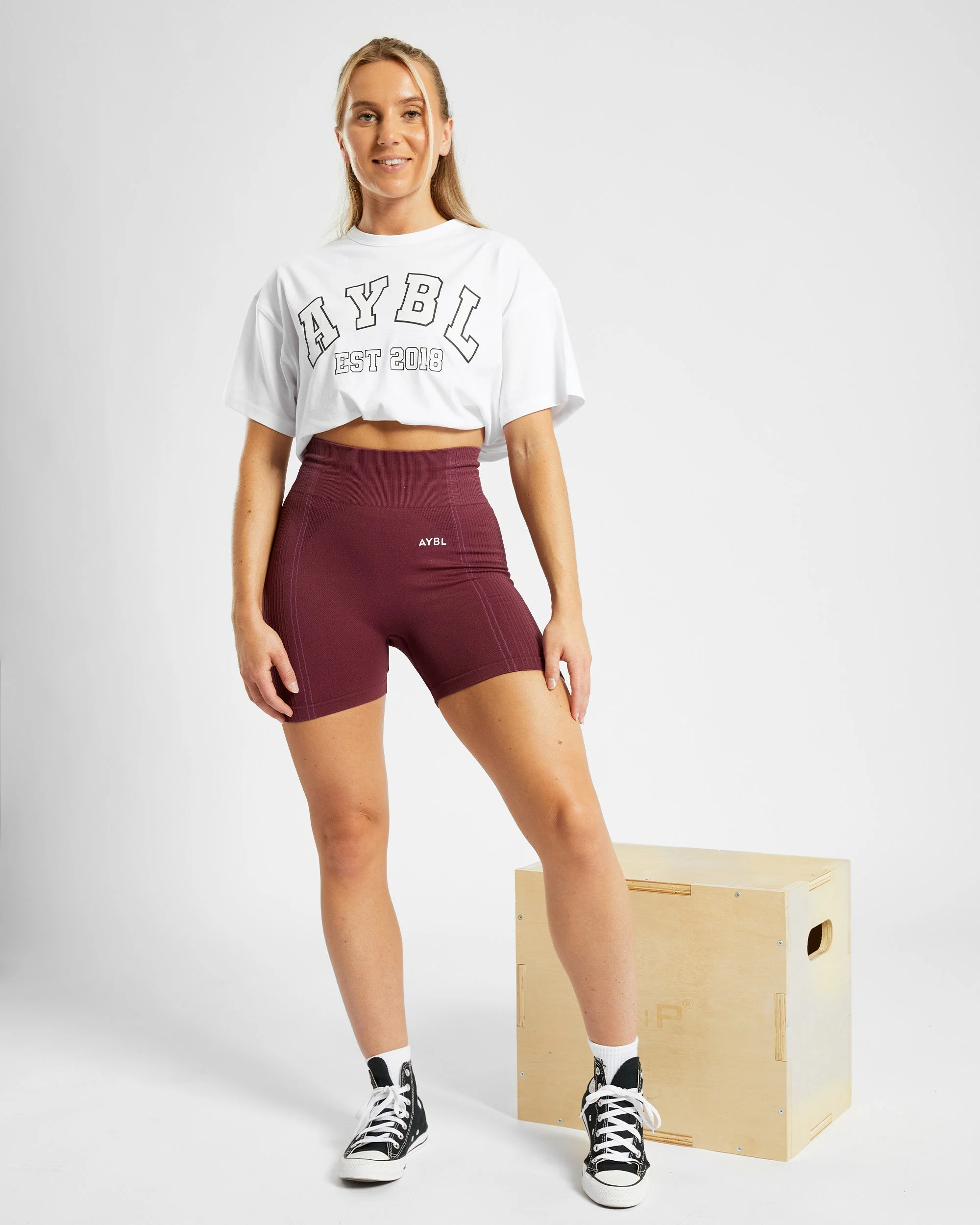 Varsity Oversized T Shirt - Blanc - Image 13