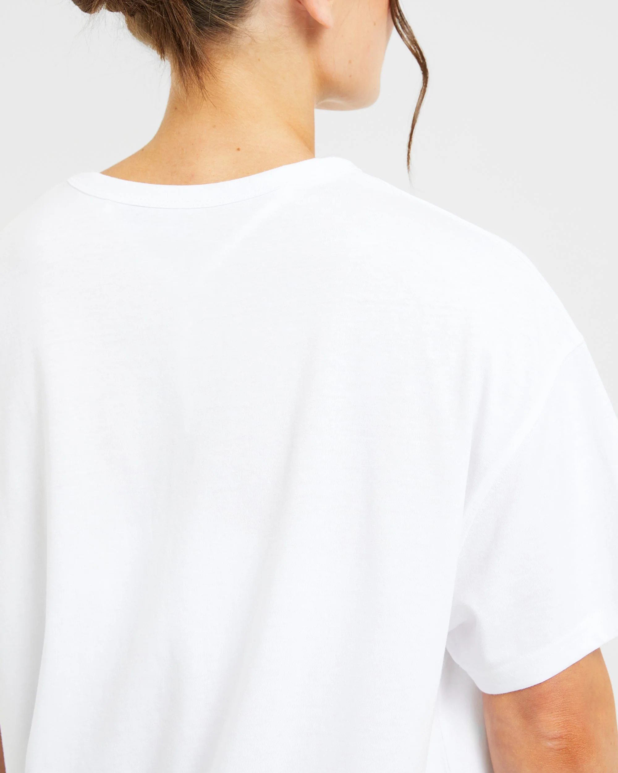 Varsity Oversized T Shirt - Blanc - Image 6